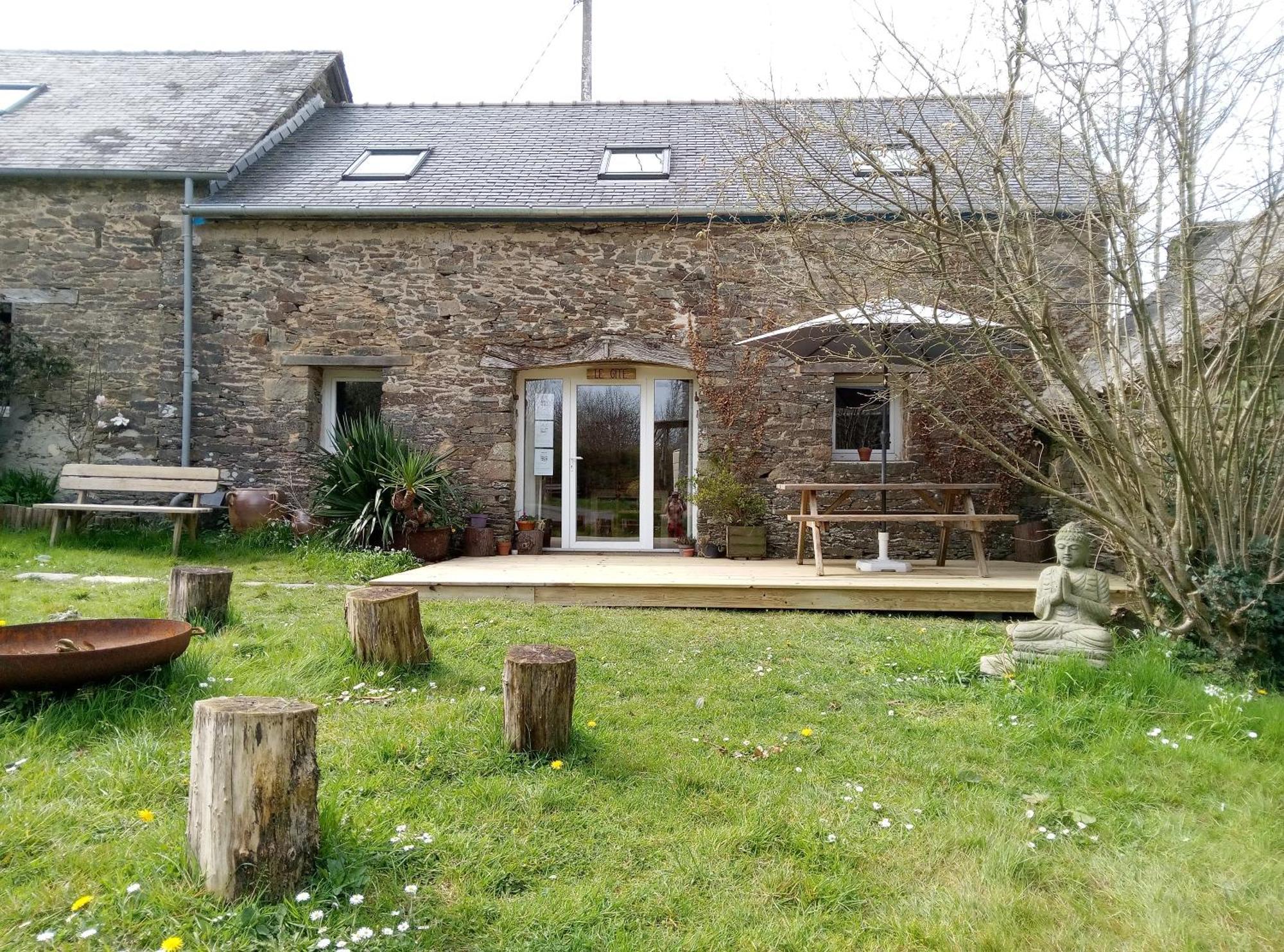 Le Jardin Enchanteur, Chaleureuse Maison D'Hotes Eco-Responsable, Calme Et Accueillante Loperec Bagian luar foto