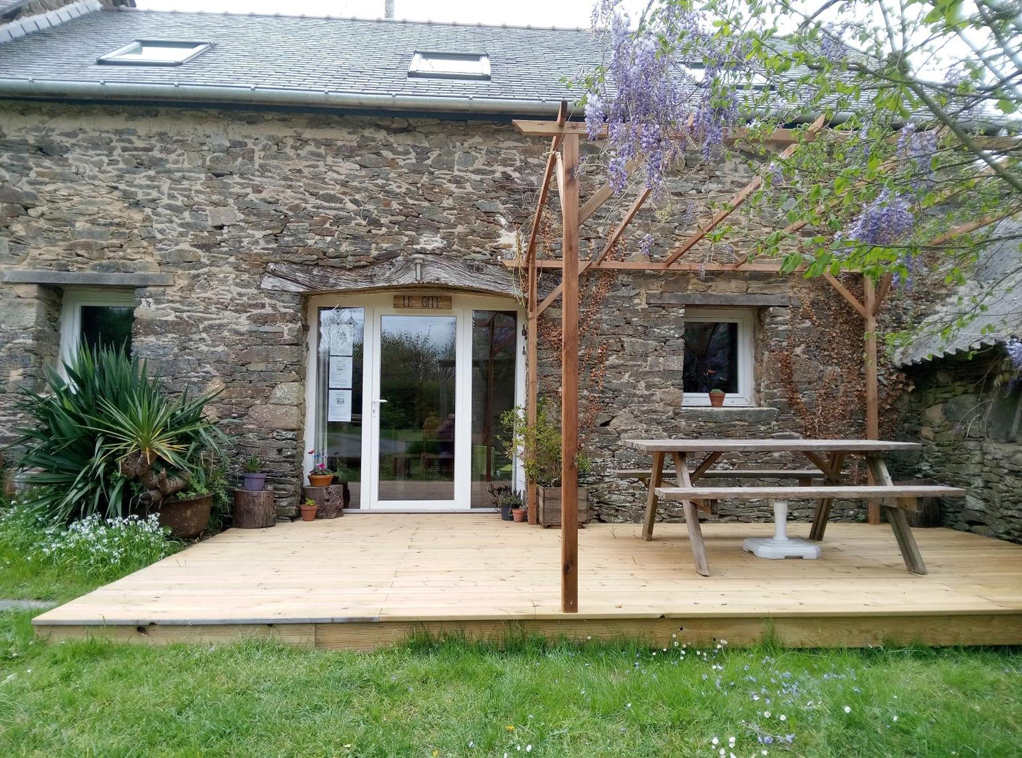 Le Jardin Enchanteur, Chaleureuse Maison D'Hotes Eco-Responsable, Calme Et Accueillante Loperec Bagian luar foto
